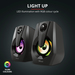 Trust Ziva RGB Illuminated 2.0 Gaming Black Wired 11 W thumbnail 7