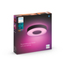 Philips Hue Xamento badkamerplafondlamp - wit en gekleurd licht - zwart - 38cm
