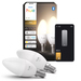 Philips Hue Kaarslamp White E14 Duo Pack