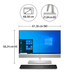 HP EliteOne 800 G6 Intel® Core™ i7 i7-10700 68.6 cm (27″) 2560 x 1440 pixels Touchscreen All-in-One PC 16 GB DDR4-SDRAM 512 GB SSD NVIDIA GeForce GTX 2070 Windows 10 Pro Wi-Fi 6 (802.11ax) Silver thumbnail 24