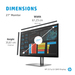 HP Z27q G3 QHD Display thumbnail 6