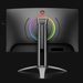 AOC AG323QCX2 monitor de computadora 80 cm (31.5") 2560 x 1440 Pixeles 2K Ultra HD LED Negro, Rojo
