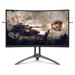 AOC AG323QCX2 monitor de computadora 80 cm (31.5") 2560 x 1440 Pixeles 2K Ultra HD LED Negro, Rojo
