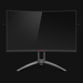 AOC AG323QCX2 monitor de computadora 80 cm (31.5") 2560 x 1440 Pixeles 2K Ultra HD LED Negro, Rojo