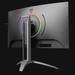 AOC AG323QCX2 monitor de computadora 80 cm (31.5") 2560 x 1440 Pixeles 2K Ultra HD LED Negro, Rojo