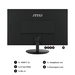 MSI Pro MP271 27 Inch Monitor, Full HD (1920 x 1080), 75Hz, IPS, 5ms, HDMI, VGA, Built-in Speakers, Anti-Glare, Anti-Flicker, Less Blue light, TÜV Certified, VESA, Kensington, Black thumbnail 3