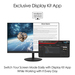 MSI Pro MP271 27 Inch Monitor, Full HD (1920 x 1080), 75Hz, IPS, 5ms, HDMI, VGA, Built-in Speakers, Anti-Glare, Anti-Flicker, Less Blue light, TÜV Certified, VESA, Kensington, Black thumbnail 11