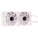 itek HYDRO CUBE 240W Processor Liquid cooling kit 12 cm White thumbnail 2