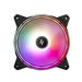 Chieftec NF-1225RGB computer cooling system Computer case Fan 12 cm Black 1 pc(s) thumbnail 2