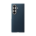Samsung Galaxy Z Fold 8 Ultra Carbon Back Cover met Magneet Blauw