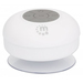 Manhattan Bluetooth Shower Speaker (Clearance Pricing), Waterproof design with suction-cup mount, Omnidirectional Mic, Integrated Controls, 5 hour Playback time, Range 10m, Output 3W, USB-A charging cable included, Bluetooth v4.0, White, 3 Years Warranty, Boxed thumbnail 3