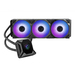 MSI MPG CORELIQUID K360 Liquid CPU Cooler ‘360mm Radiator, 2.4” LCD display with fan, 3x 120mm ARGB PWM Fan, Center, Supports Intel and AMD Platforms, Cooled by ASETEK’ thumbnail 1