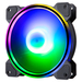 Hiditec N9-ARGB Computer case Fan 12 cm Black thumbnail 1