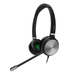 Yealink YHS36 Headset Wired Head-band Office/Call center Black, Silver thumbnail 1