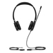 Yealink YHS36 Headset Wired Head-band Office/Call center Black, Silver thumbnail 2