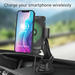 ACT Telefoonhouder Auto Dashboard/Voorruit/Luchtrooster met Draadloos Opladen