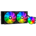 itek EVOLIQ 240 Processor All-in-one liquid cooler Black thumbnail 1