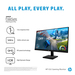 HP X32 computer monitor 80 cm (31.5″) 2560 x 1440 pixels Quad HD Black thumbnail 8
