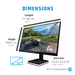 HP X32 computer monitor 80 cm (31.5″) 2560 x 1440 pixels Quad HD Black thumbnail 10