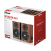 Trust 21759 loudspeaker 2-way Black, Wood Wired 12 W thumbnail 3