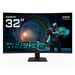 GIGABYTE GS32QCA 31.5″ QHD Curved Gaming Monitor – 2560 x 1440, 180Hz, 1ms, 250 cd/m², FreeSync, HDR Ready, HDMI 2.0, Displayport 1.4 thumbnail 1