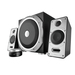 Trust Byron 2.1 speaker set 60 W Universal Black, Silver 2.1 channels thumbnail 1