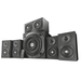 Trust Vigor 5.1 speaker set 75 W Home theatre Black 5.1 channels 2-way thumbnail 1