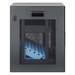 Manhattan Laadkast voor 10 laptops (tot 16"), laden via interne AC-adapters (EU) (installatie van voedingskabels van apparaten vereist), geschikt voor ALLE laptops, iPad, MacBook en Chromebook, vakken 380×30×280 mm, laadtrolley, afsluitbaar