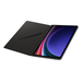 Samsung Galaxy Tab S10 Plus / Tab S9 Plus / S9 FE Plus Book Case Zwart