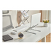 Manhattan Soporte ergonómico, plegable en siete posiciones, para laptops y otros dispositivos de hasta 15.6" y 5 kg (11 lbs.), ligero, aluminio de alta calidad, ventilado, color plateado