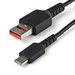 Secure Charging Cable- USB-a To USB-c Data Blocker 1m