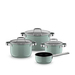 WMF Fusiontec Mineral Pro Pannenset 4-delig Eucalyptus Haze