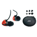 JVC HA-FX300R headphones/headset Wired In-ear Black, Red thumbnail 2