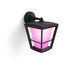 Philips Hue Econic muurlamp White and Color Zwart hangend