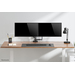 Neomounts NEXT Core DS75-450BL2 Crossbar Monitorarm Gasgeveerd - Zwart