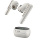 POLY Voyager Free 60+ Audífonos UC arena blanca + Adaptador USB-A BT700 + Estuche de carga con pantalla táctil