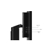 Lenovo ThinkVision P34w-20 computer monitor 86.7 cm (34.1″) 3440 x 1440 pixels Wide Quad HD LED Black thumbnail 10