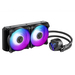 MSI MAG CORELIQUID 280R Liquid CPU Cooler ‘280mm Radiator, 2x 140mm ARGB PWM Fan, ARGB lighting, Center Supported, Compatible with Intel and AMD Platforms’ thumbnail 3
