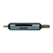 Vorago CR-350 lector de tarjeta USB 3.0 Type-A/Type-C Plata