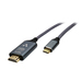Vorago CAB-310 cable HDMI 1.8 m 2 x HDMI Type A (Standard) USB Tipo C Negro