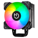Hiditec C12 PWM ARGB Processor Air cooler Black 1 pc(s) thumbnail 1