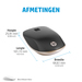 HP 410 Slim Bluetooth Muis Zwart