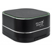 Manhattan Metallic Bluetooth Speaker, Microphone, FM Radio, Decent Sound Output (3W), 6 hour Playback time, Integrated Controls, Range 10m, microSD card reader, Aux 3.5mm, USB-A charging cable incl, Black, Bluetooth 5.0, 3 Years Warranty thumbnail 2