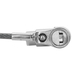 Targus ASP95MKGLX-25 cable antirrobo Plata 2 m