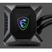 MSI MPG CORELIQUID K360 V2 Liquid CPU Cooler ‘360mm Radiator, 2.4” LCD display with fan, 3x 120mm ARGB PWM Fan, Center, Supports Intel and AMD Platforms, Latest LGA 1700 ready, Cooled by ASETEK’ thumbnail 8