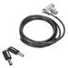 Targus ASP95GL cable antirrobo Plata 2 m