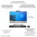 HP EliteOne 800 G8 Intel® Core™ i7 i7-11700 60.5 cm (23.8″) 1920 x 1080 pixels Touchscreen All-in-One PC 16 GB DDR4-SDRAM 512 GB SSD Windows 10 Pro Wi-Fi 6 (802.11ax) Silver thumbnail 23