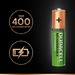 Duracell Recharge Ultra AAA-batterijen 4 stuks