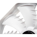 Zalman ZM-SF3 computer cooling system Computer case Fan 12 cm White thumbnail 6