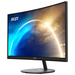 MSI Pro MP271C 27 Inch Curved Monitor, 1500R, Full HD (1920 x 1080), 75Hz, VA, 4ms, FreeSync, HDMI, VGA, Built-in Speakers, Anti-Glare, Anti-Flicker, Less Blue light, TÜV Certified, VESA, Kensington, Black thumbnail 8